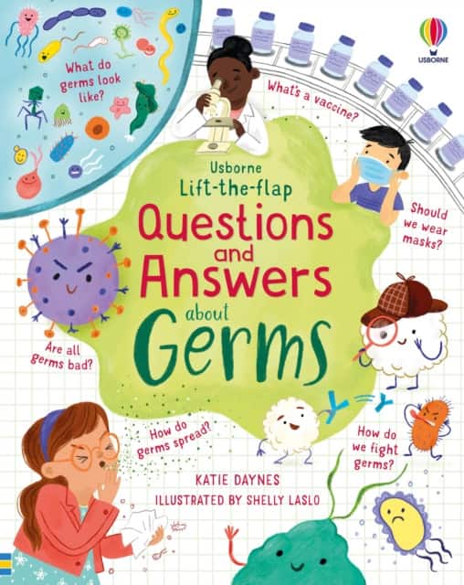 Lift-the-flap Questions and Answers about Germs av Katie Daynes