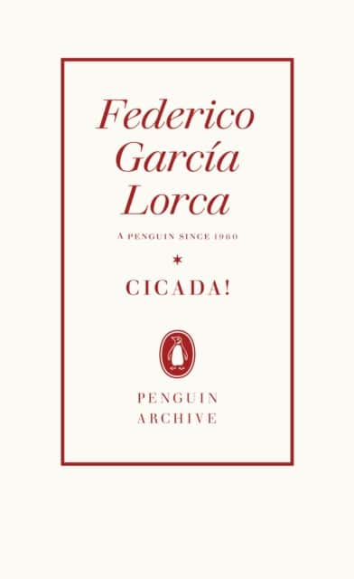Cicada! av Federico García Lorca