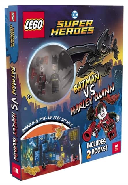 LEGO® DC Super Heroes™: Batman vs. Harley Quinn (with Batman™ and Harley Quinn™ minifigures, pop-up play scenes and 2 books) av Lego