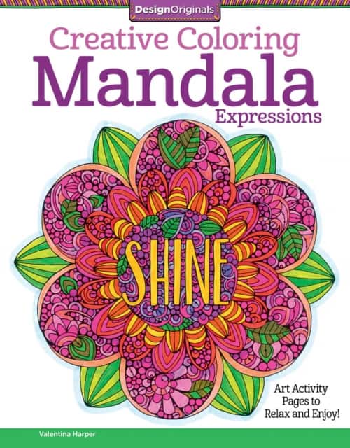 Creative Coloring Mandala Expressions av Valentina Harper