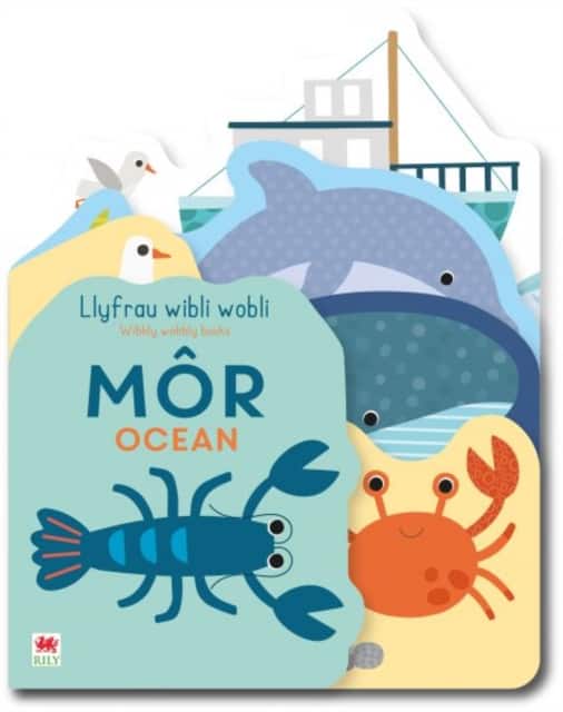 Llyfrau Wibli Wobli: Môr / Wibbly Wobbly Books: Ocean av Really Decent books