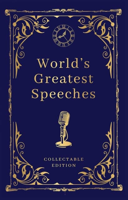 World's Greatest Speeches (Deluxe Hardbound Edition)
