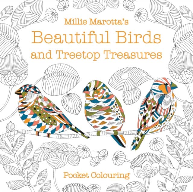 Millie Marotta's Beautiful Birds and Treetop Treasures Pocket Colouring av Millie Marotta