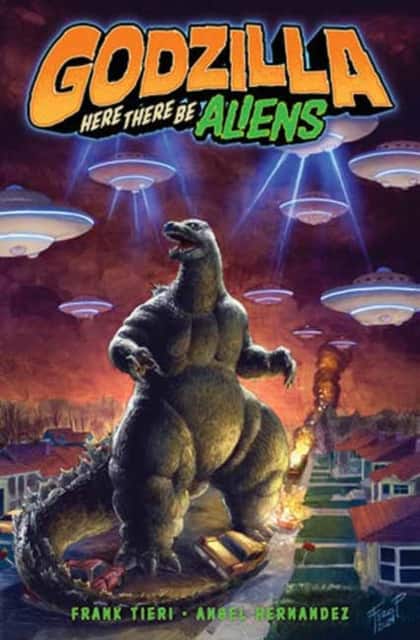 Godzilla: Here There Be Aliens av Frank Tieri
