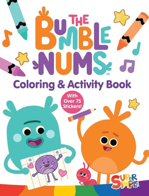 The Bumble Nums Coloring & Activity Book (A Super Simple™ Coloring & Activity Book) av Dover Publications Inc