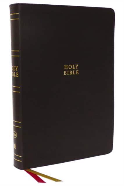 NKJV Holy Bible, Super Giant Print Reference Bible, Brown Bonded Leather, 43,000 Cross References, Red Letter, Comfort Print: New King James Version av Thomas Nelson