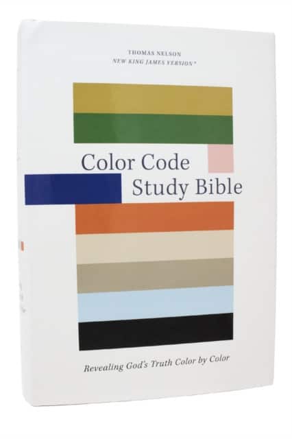 Color Code Study Bible, Revealing God's Truth Color by Color (NKJV, Hardcover, Red Letter) av Thomas Nelson