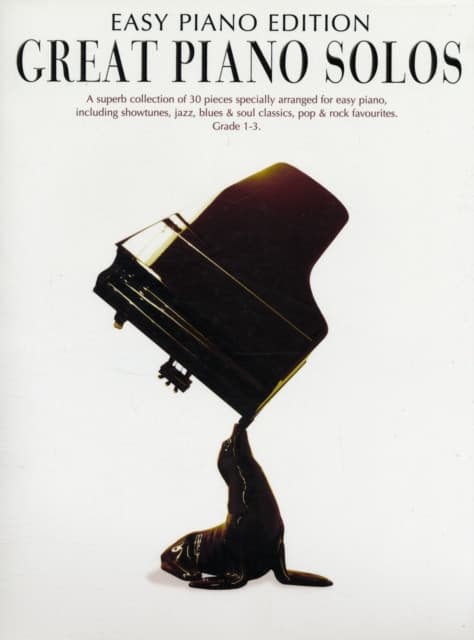 Great Piano Solos - the Black Book Easy Piano Ed.