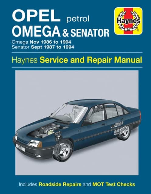 Opel Omega & Senator Petrol (Nov 86 - 94) Haynes Repair Manual av Haynes Publishing