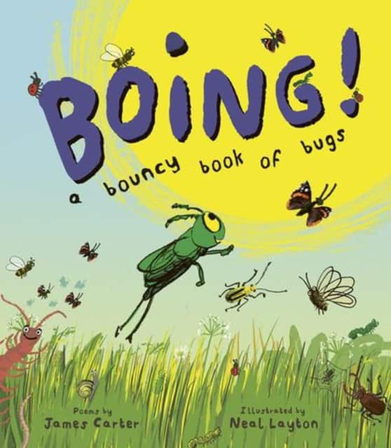 BOING! A Bouncy Book of Bugs av James Carter