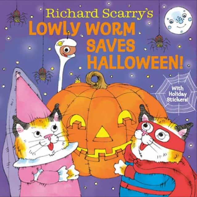Richard Scarry's Lowly Worm Saves Halloween! av Richard Scarry