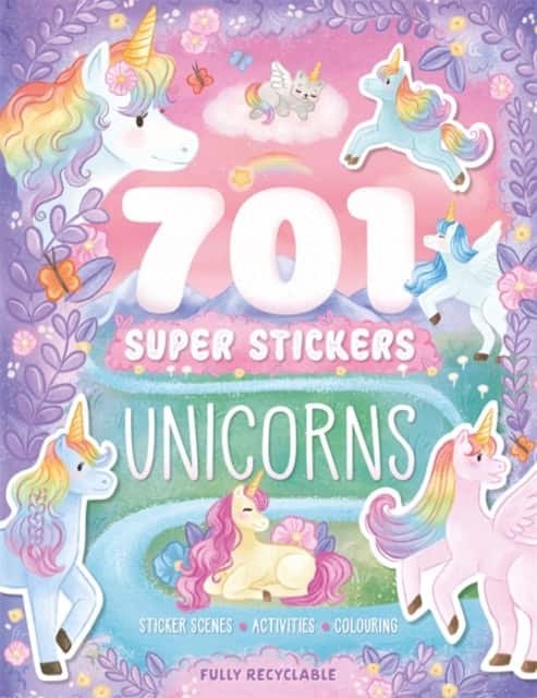 701 Super Stickers Unicorns av Igloo Books Ltd