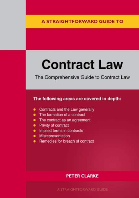 A Straightforward Guide to Contract Law av Peter Clarke