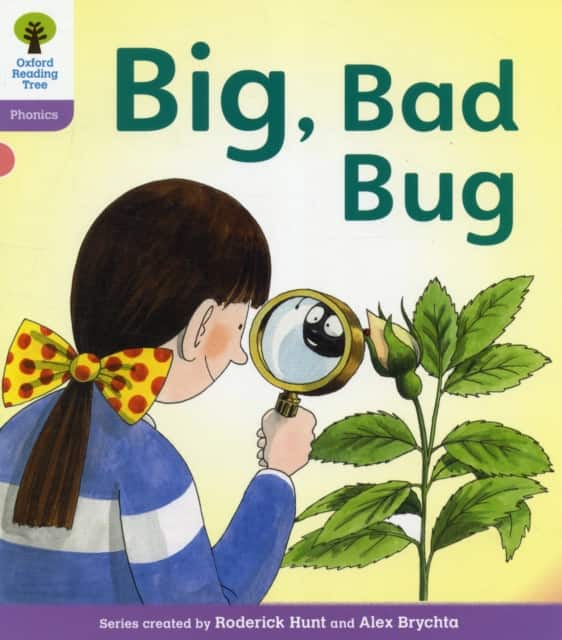 Oxford Reading Tree: Level 1+: Floppy's Phonics Fiction: Big, Bad Bug! av Roderick Hunt