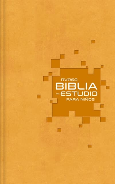 RVR60 Biblia de estudio para niños, Leathersoft, Mango