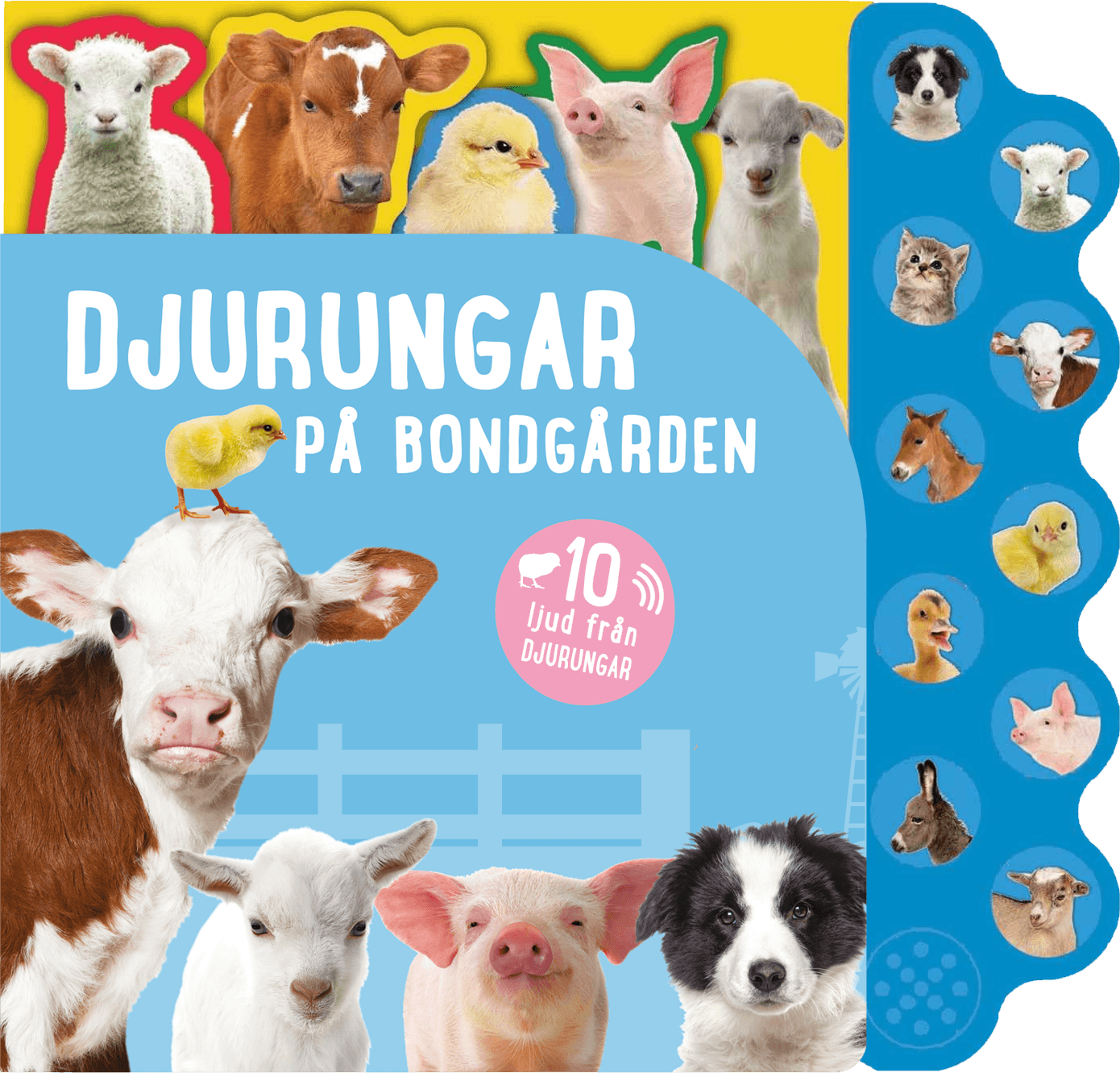 Djurungar på bondgården