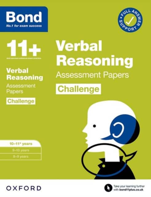 Bond 11+ Verbal Reasoning Challenge Assessment Papers 10-11 years: Ready for the 2026 exam (for GL Assessment & other 11 plus exams) av Bond 11+