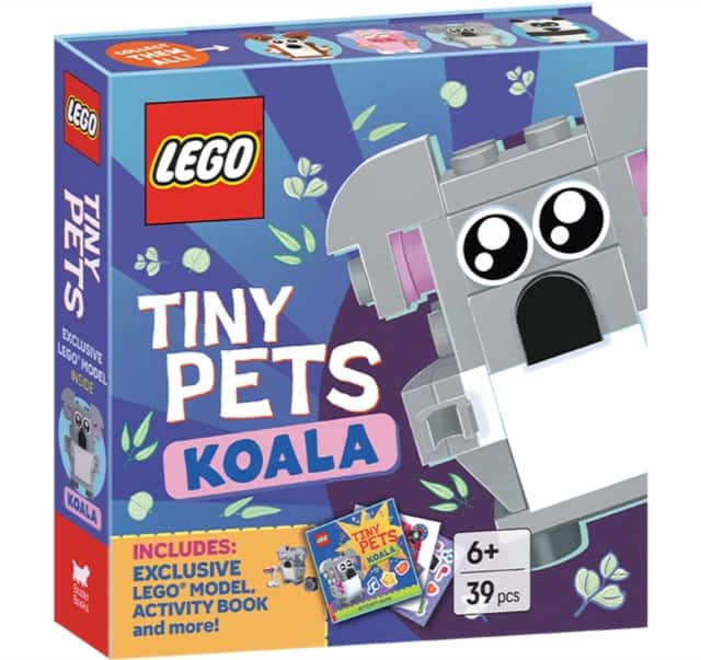 LEGO® Books. Tiny Pets: Koala (with exclusive koala mini-build, paper crafts, stickers and activity book) av Lego