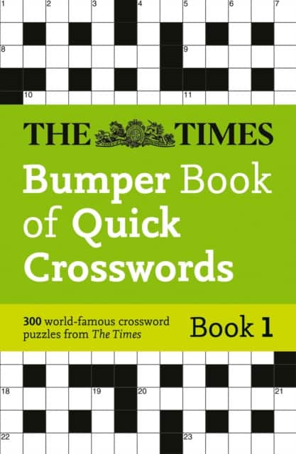 The Times Bumper Book of Quick Crosswords Book 1 av The Times Mind Games