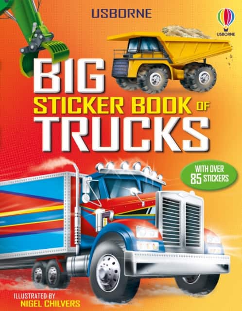 Big Sticker Book of Trucks av Simon Tudhope