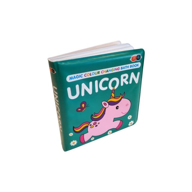 Magic Colour Changing Bath Book & Toy - Unicorn