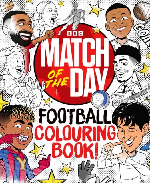 The Match of the Day Football Colouring Book