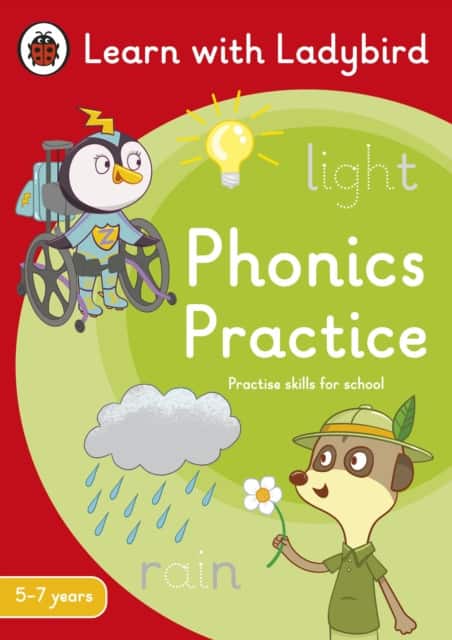 Phonics Practice: A Learn with Ladybird Activity Book (5-7 years) av Ladybird