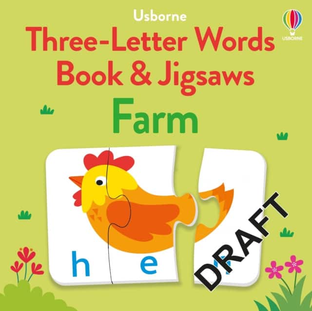 First Words Jigsaw Book: Farm av Kate Nolan