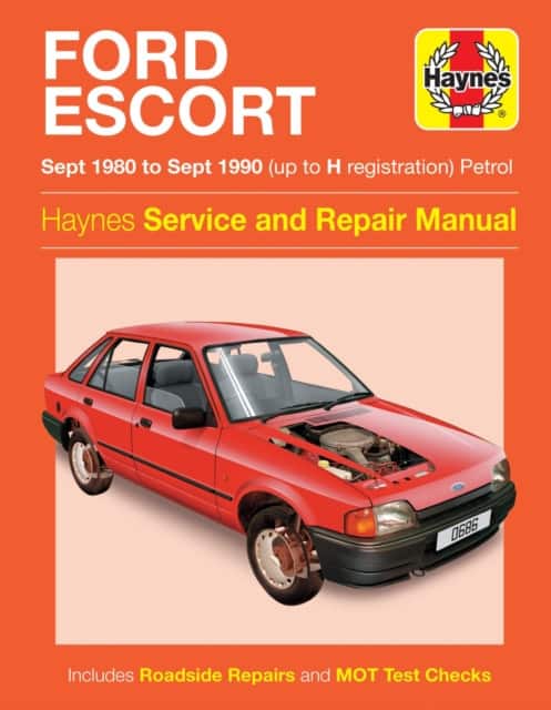 Ford Escort Petrol (Sept 80 - Sept 90) Haynes Repair Manual av Haynes Publishing