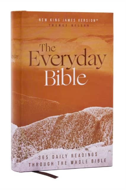 NKJV, The Everyday Bible, Hardcover, Red Letter, Comfort Print av Thomas Nelson