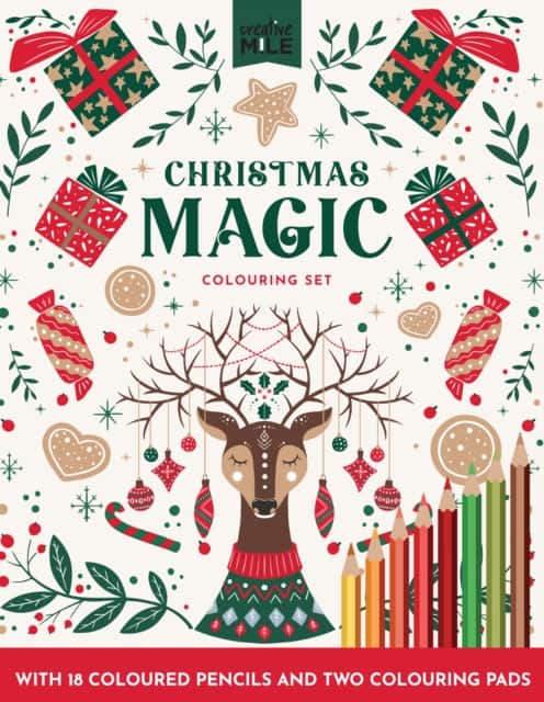 Christmas Magic Adult Colouring Set av Creative Mile
