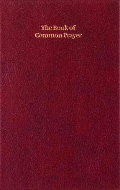 Book of Common Prayer, Enlarged Edition, Burgundy, CP420 701B Burgundy