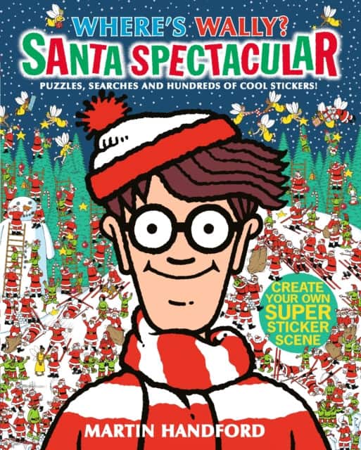 Where's Wally? Santa Spectacular Sticker Activity Book av Martin Handford