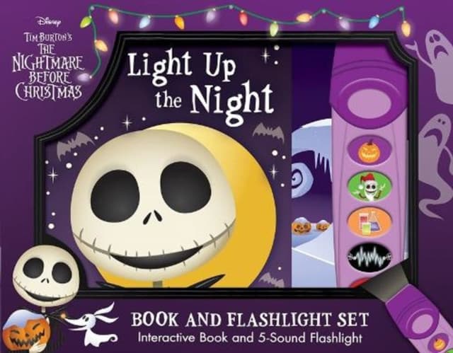 Nightmare Before Christmas Book & Flashl