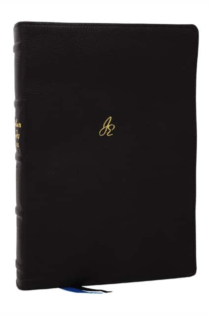 The Jonathan Edwards Study Bible: Experience Abiding Joy in Christ (NKJV, Black Genuine Leather, Red Letter, Comfort Print)