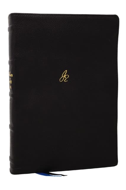 The Jonathan Edwards Study Bible: Experience Abiding Joy in Christ (NKJV, Black Genuine Leather, Red Letter, Comfort Print)