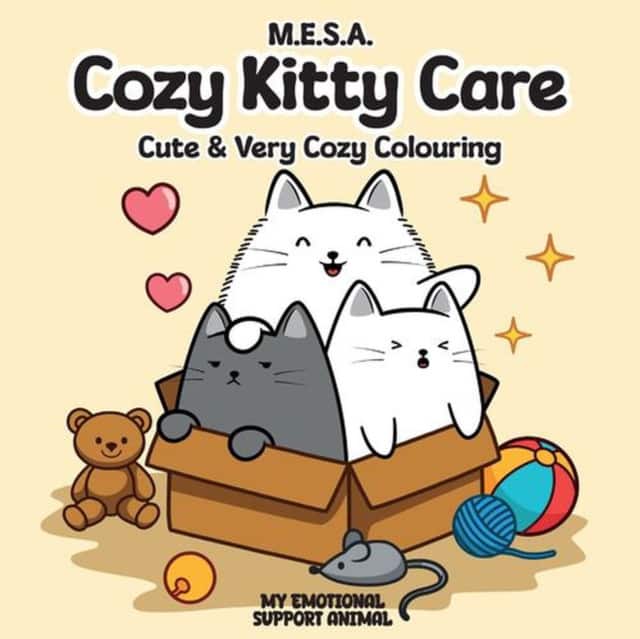 Cozy Kitty Care: Cute & Very Cozy Colouring av M.E.S.A