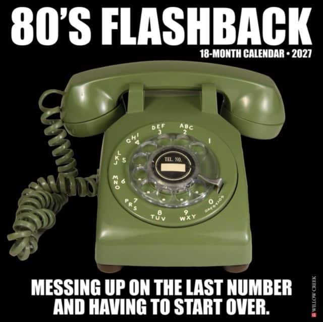 80's Flashback 2027 Wall av Willow Creek Press