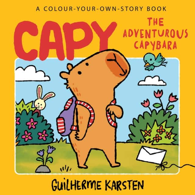 CAPY – The Adventurous Capybara: A Colour-Your-Own-Story Book av Guilherme Karsten