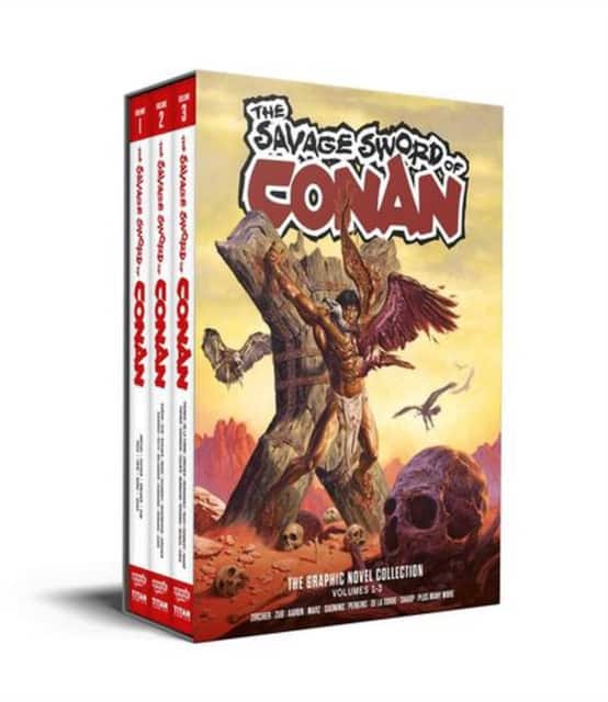 The Savage Sword of Conan 1-3 Slipcase Set av Jim Zub