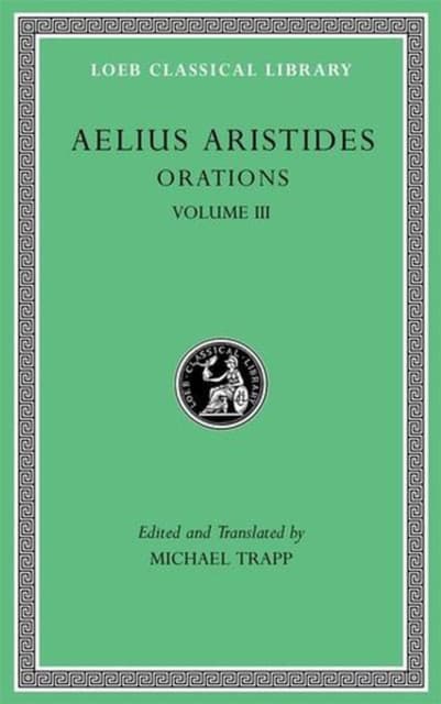 Orations, Volume III