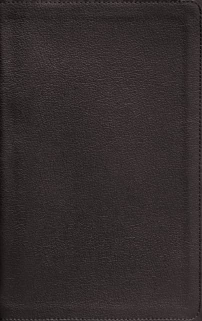 NASB, Personal Size Bible, Large Print, Genuine Leather, Calfskin, Black, Red Letter, 1995 Text, Comfort Print