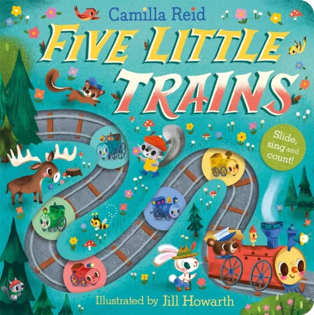 Five Little Trains av Camilla Reid
