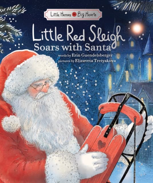 Little Red Sleigh Soars with Santa