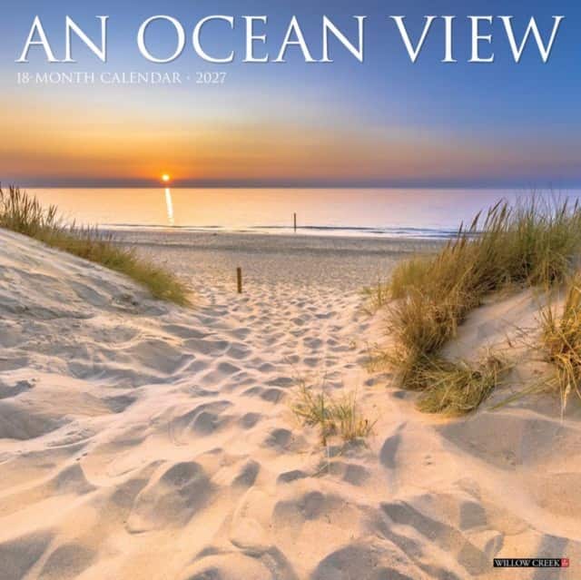 Ocean View 2027 Wall av Willow Creek Press