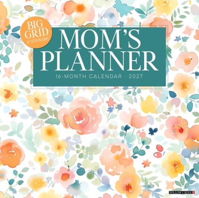 Mom's Planner Calendar 2027 Wall av Willow Creek Press