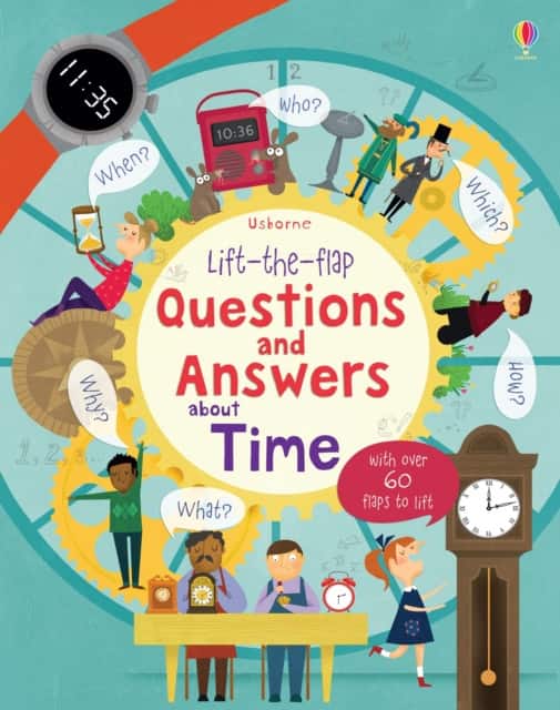 Lift-the-flap Questions and Answers about Time av Katie Daynes
