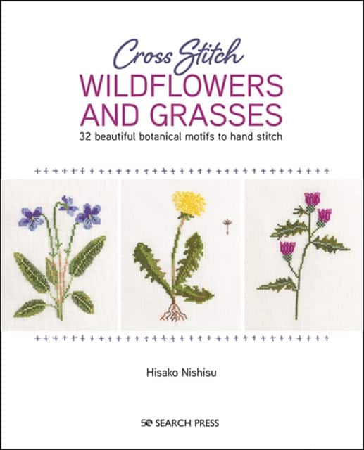 Cross Stitch Wildflowers and Grasses av Hisako Nishisu