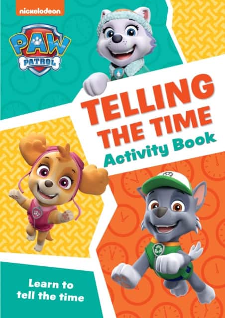 PAW Patrol Telling The Time Activity Book av Collins Preschool