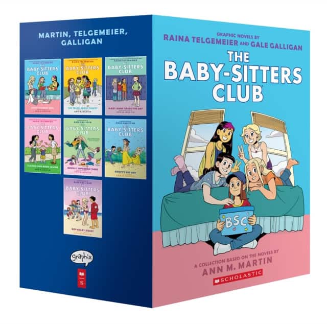 The Baby-sitters Club #1-7 Graphic Novel Box Set av Ann M. Martin